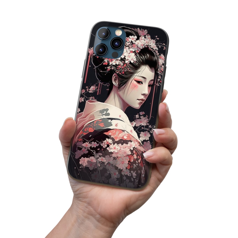 Kryt na mobil Japonská žena