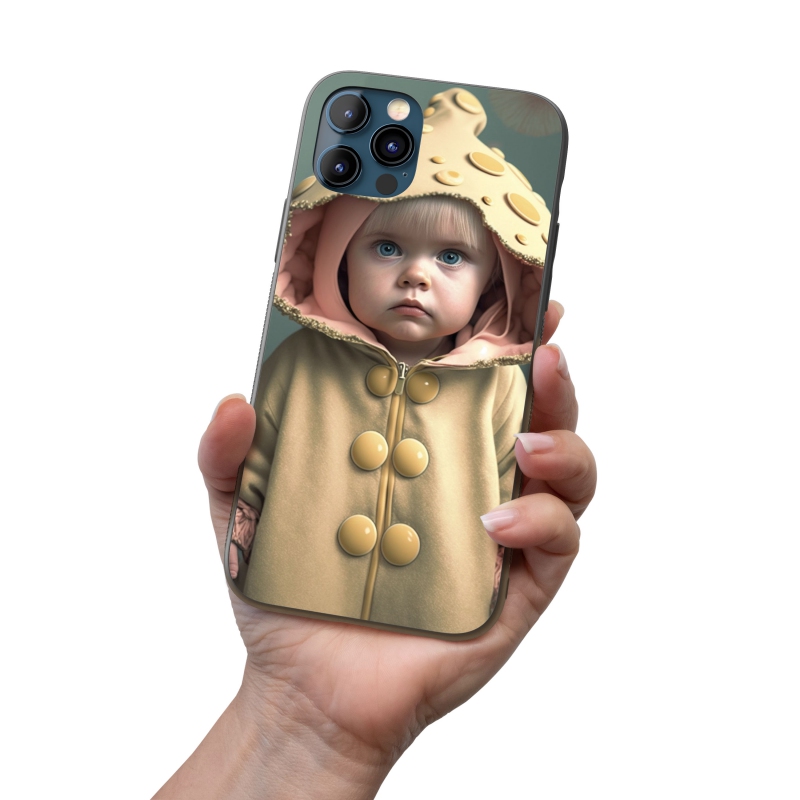 Kryt na mobil Móda - dítě houba muchomůrka