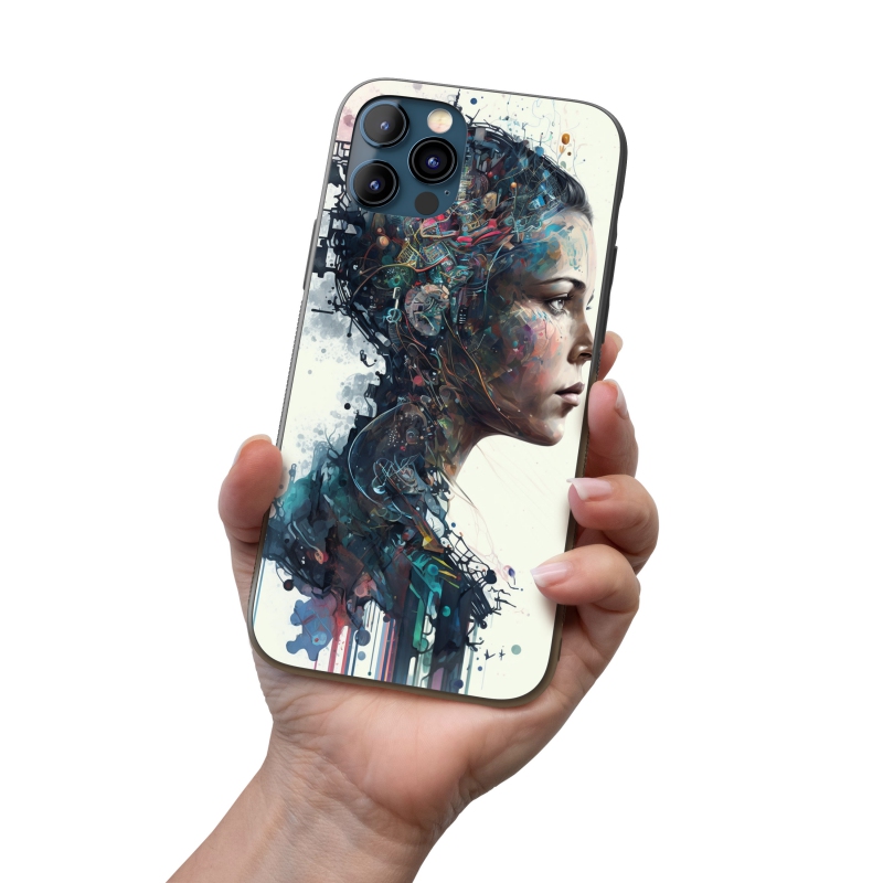 Kryt na mobil Abstrakce lidské mysli