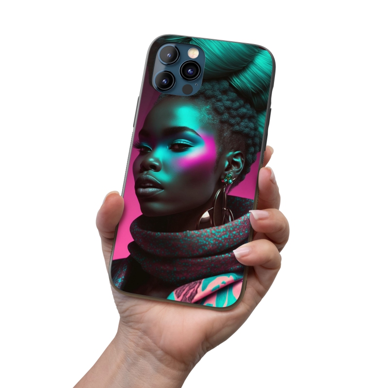 Kryt na mobil Růžová modelka