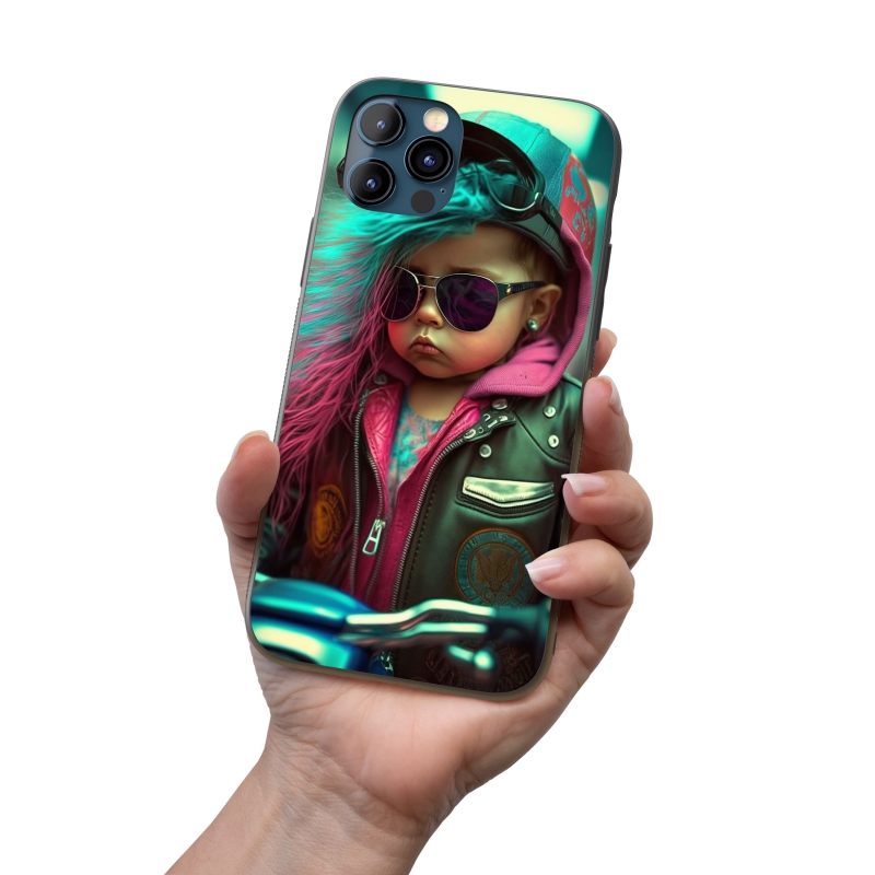 Kryt na mobil Malá motorkářka 1