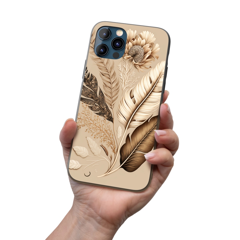 Kryt na mobil Květinová koláž