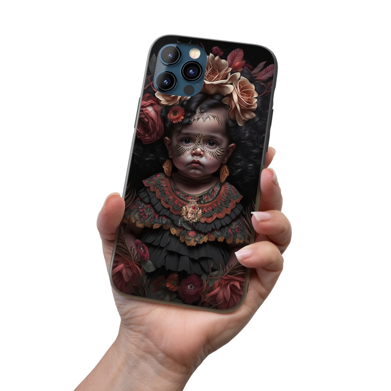 Kryt na mobil Strašidelné děvčátko 1