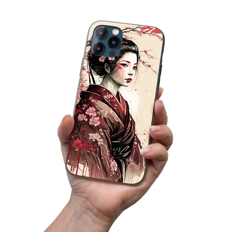 Kryt na mobil Japonská žena 2