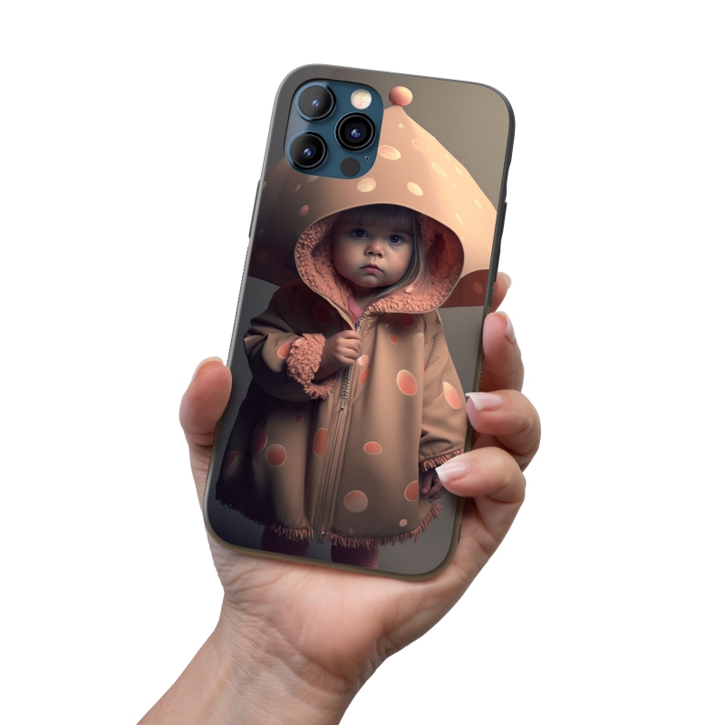 Kryt na mobil Móda - dítě houba muchomůrka 1