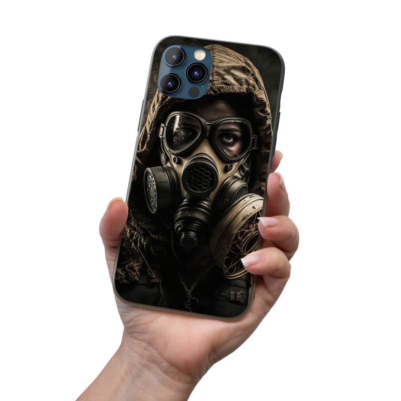 Kryt na mobil Postapokalyptická postava