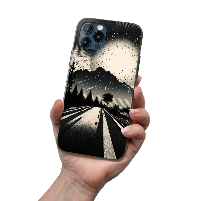 Kryt na mobil Černobílá cesta