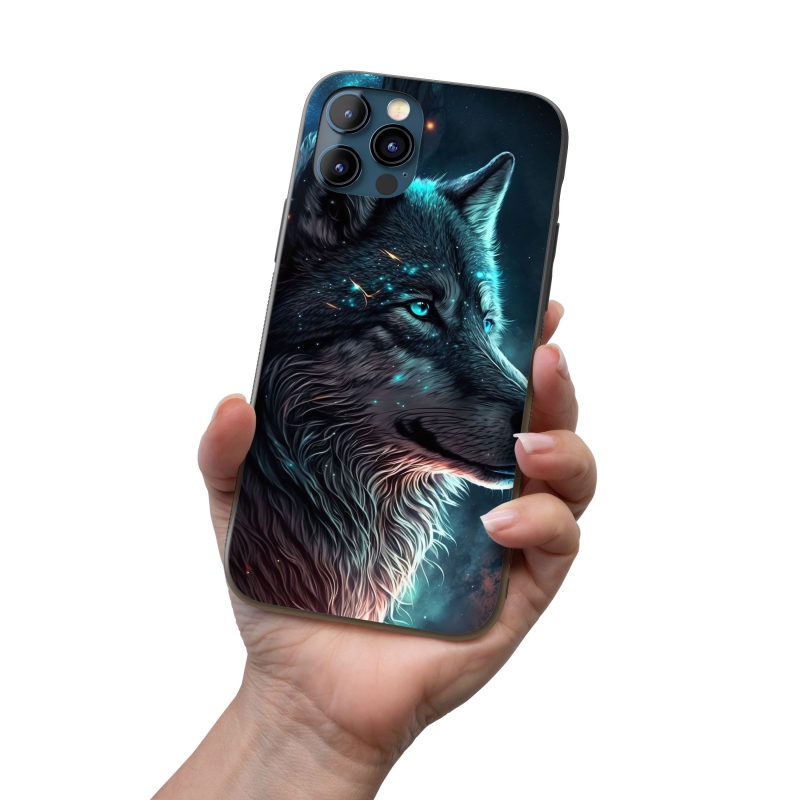 Kryt na mobil Vlk v noci