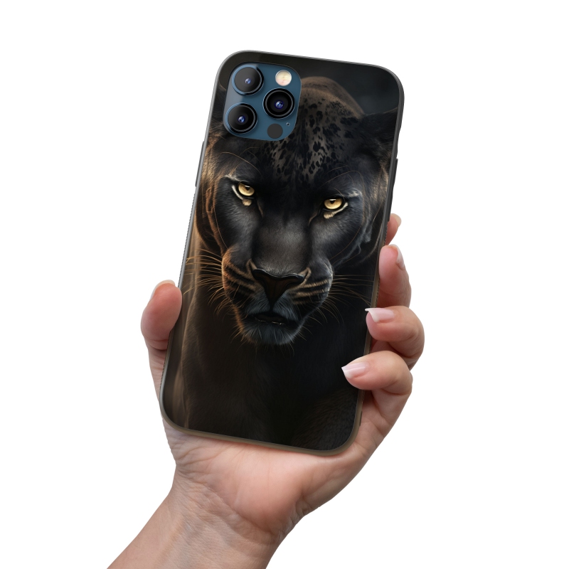 Kryt na mobil Černý panter na lovu