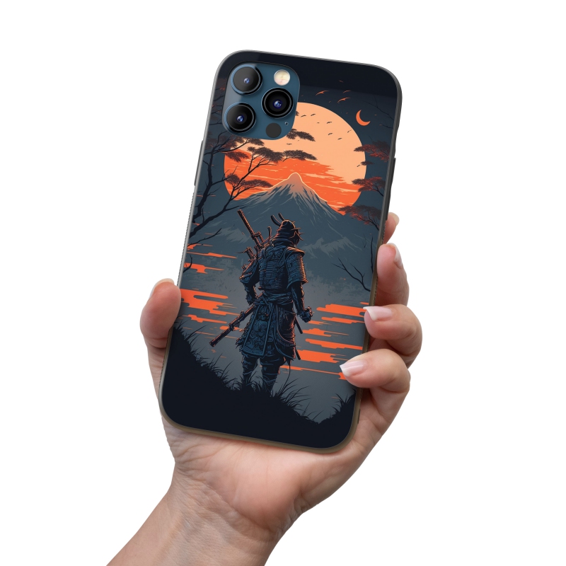 Kryt na mobil Samuraj u hory Fuji