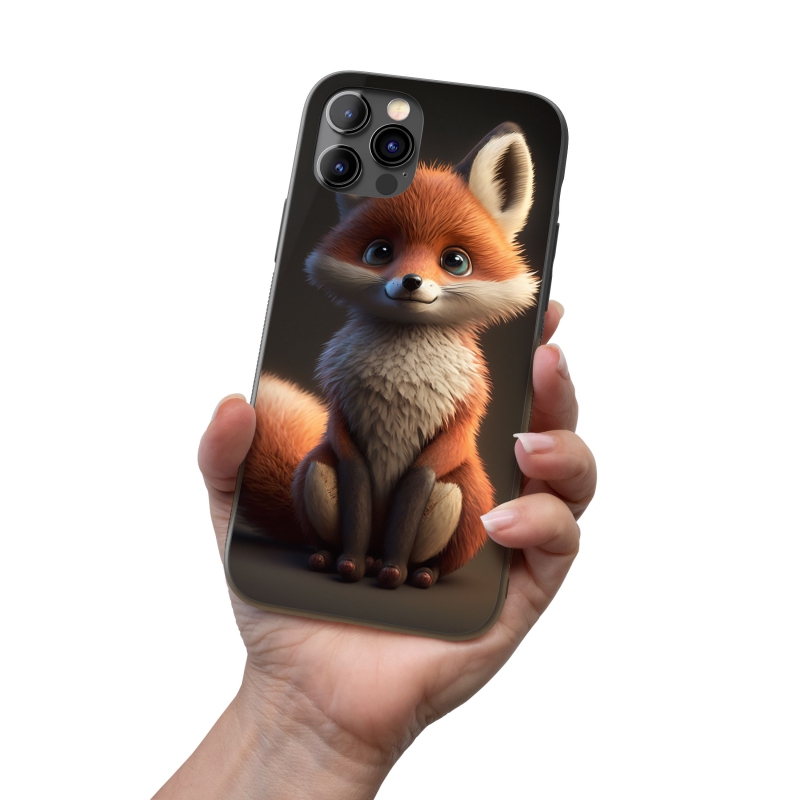 Kryt na mobil Animovaná liška