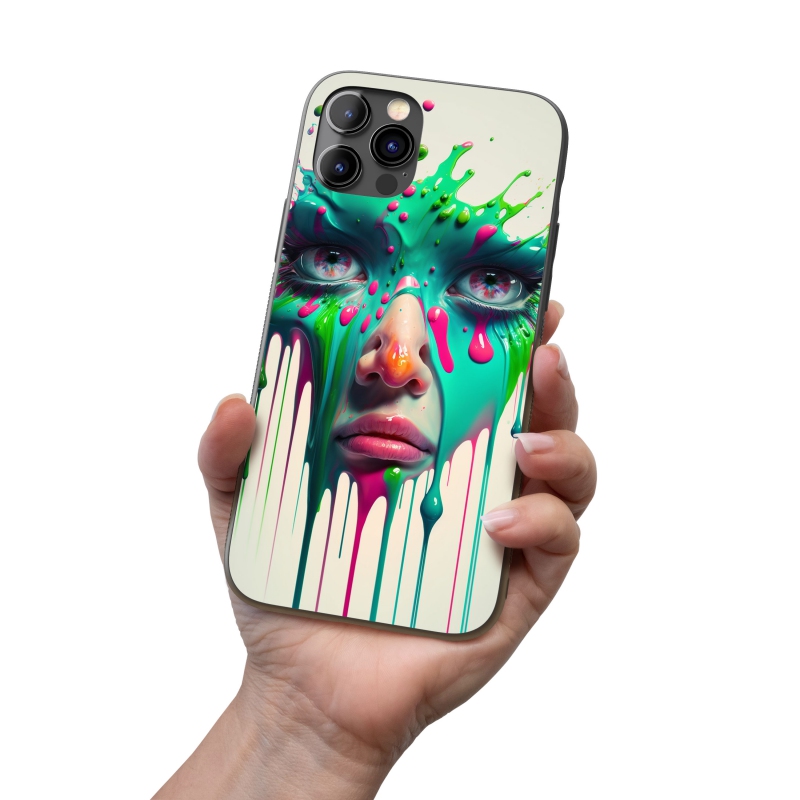 Kryt na mobil Graffiti tvář