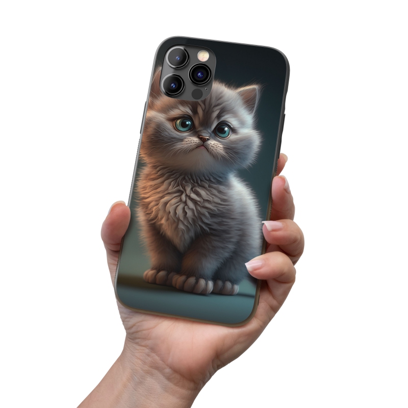 Kryt na mobil Animovaná kočička