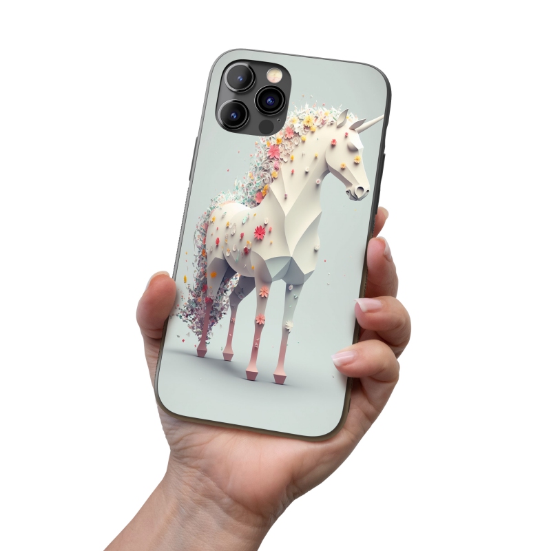 Kryt na mobil Květinový jednorožec
