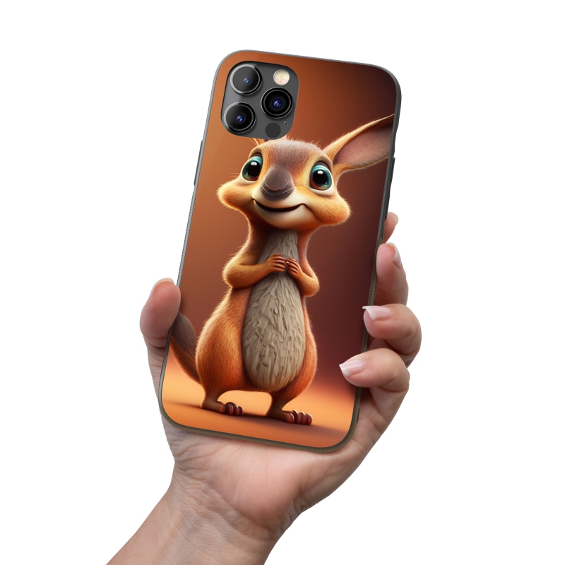 Kryt na mobil Animovaný klokan