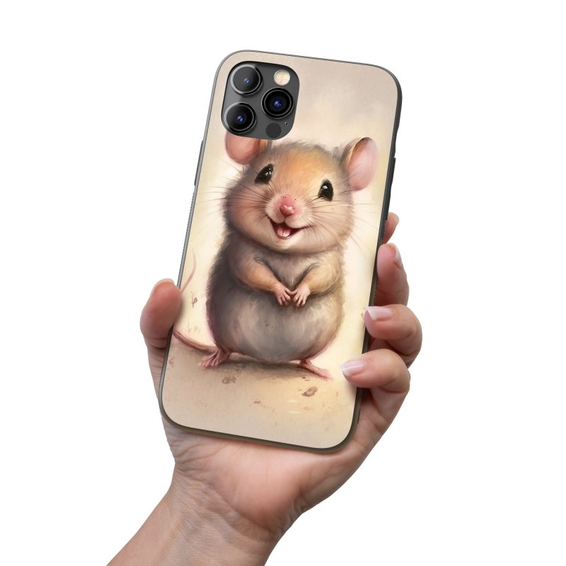 Kryt na mobil Akvarelová myš