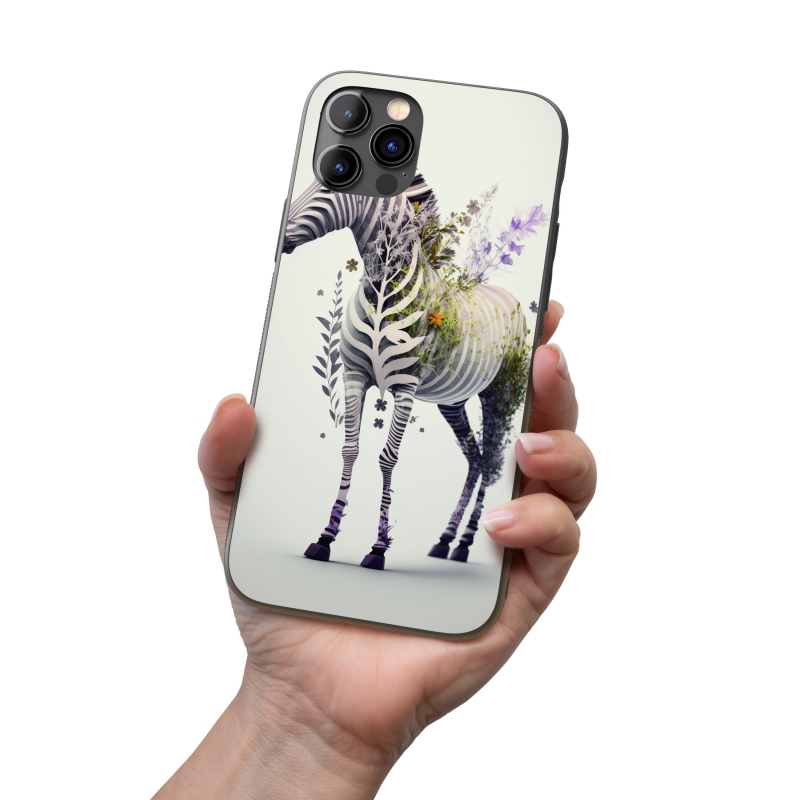 Kryt na mobil Květinová zebra