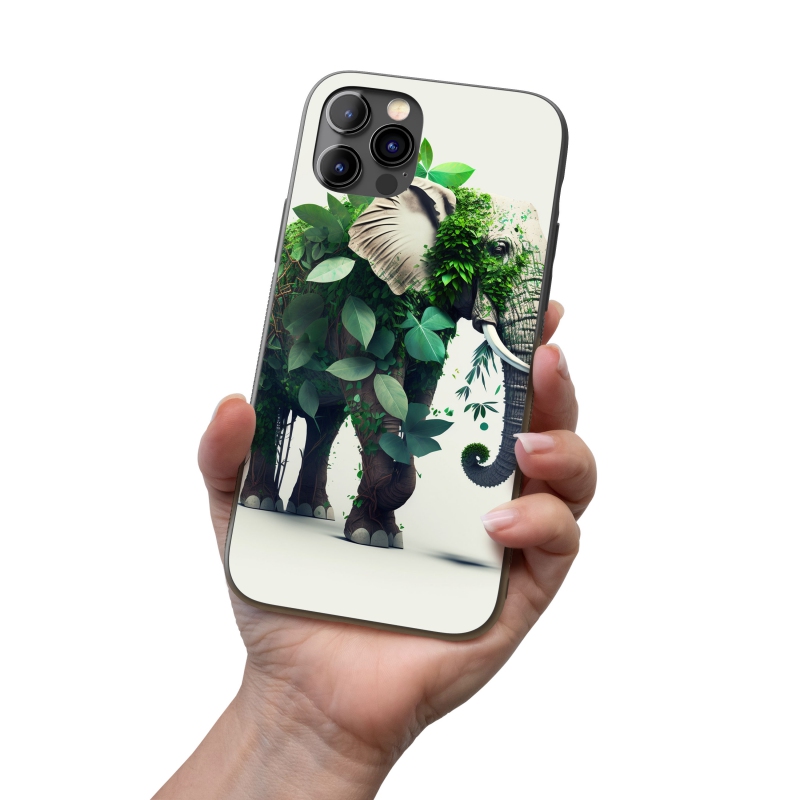 Kryt na mobil Přírodní slon