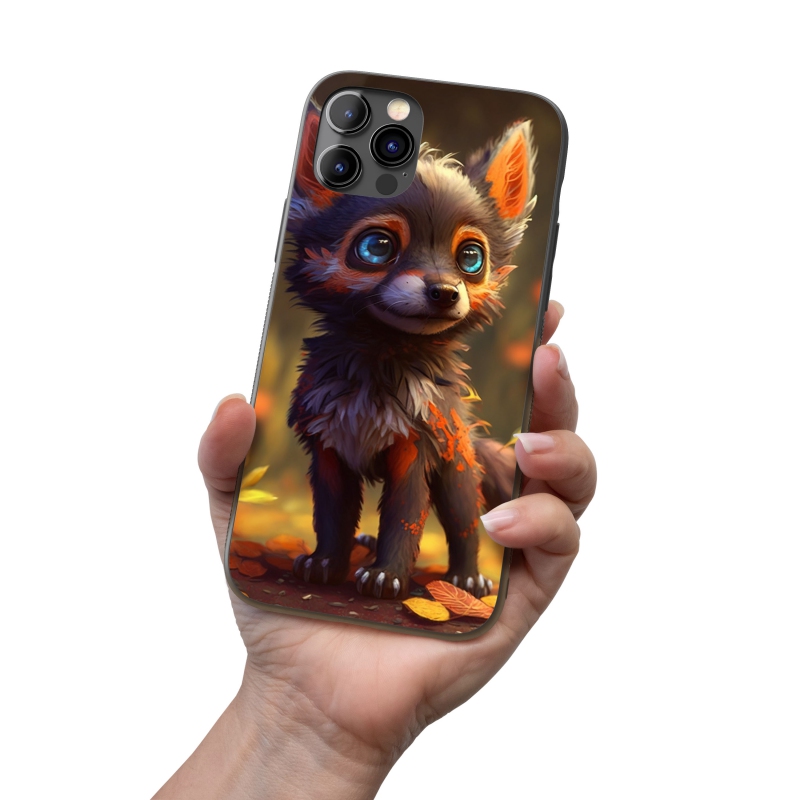 Kryt na mobil Roztomilý vlk