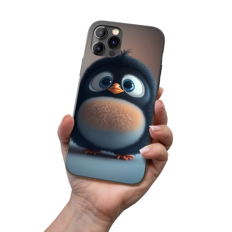 Kryt na mobil Animovaný tučňák