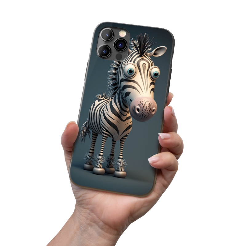 Kryt na mobil Animovaná zebra