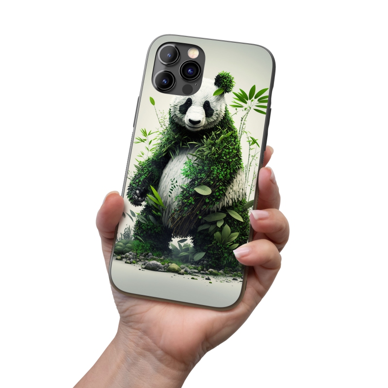 Kryt na mobil Přírodní panda