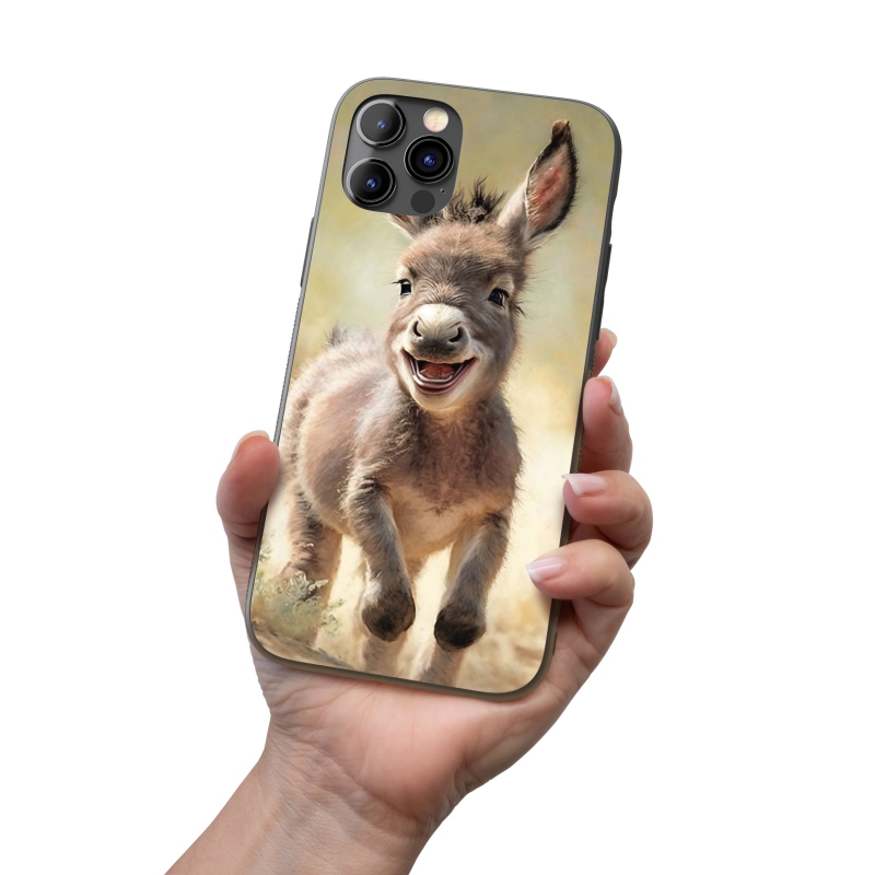 Kryt na mobil Akvarelový osel