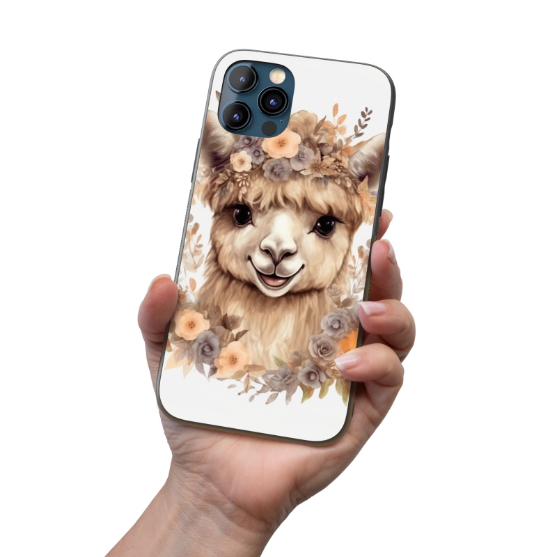 Kryt na mobil Mládě velblouda v květinách