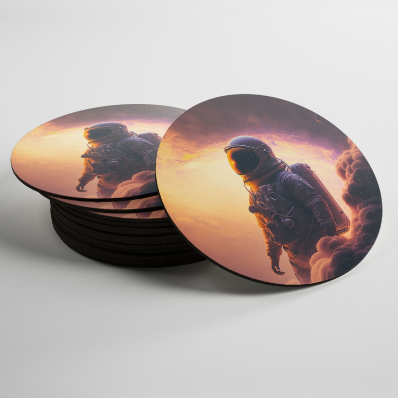 Podtácky Astronaut v mlhovině 2