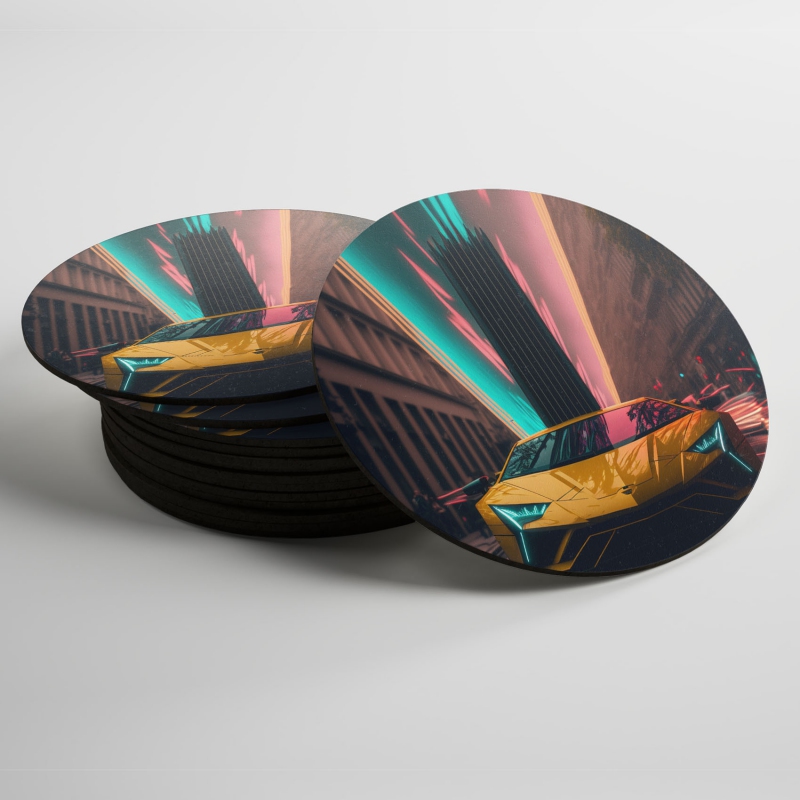 Podtácky Sportovní auto