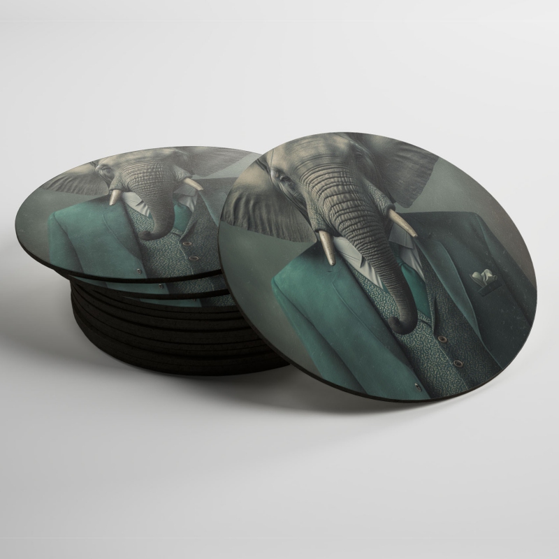 Podtácky Slon v obleku