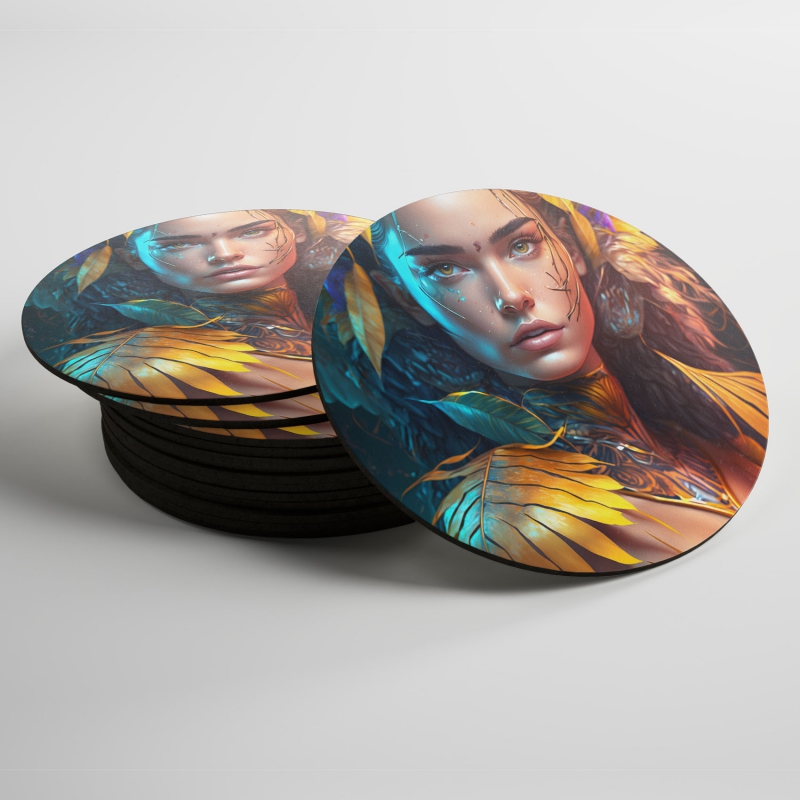 Podtácky Dívka Amazonka