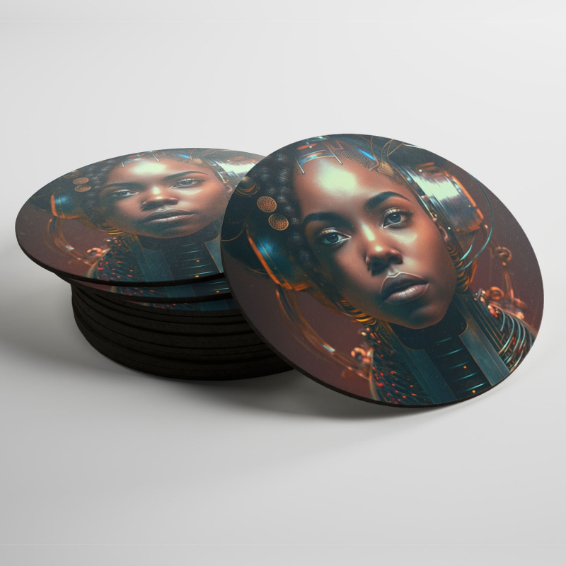 Podtácky Fantasy vesmírná dívka 2