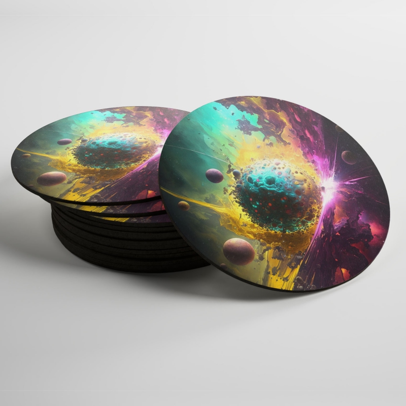 Podtácky Tajemný vesmír 4