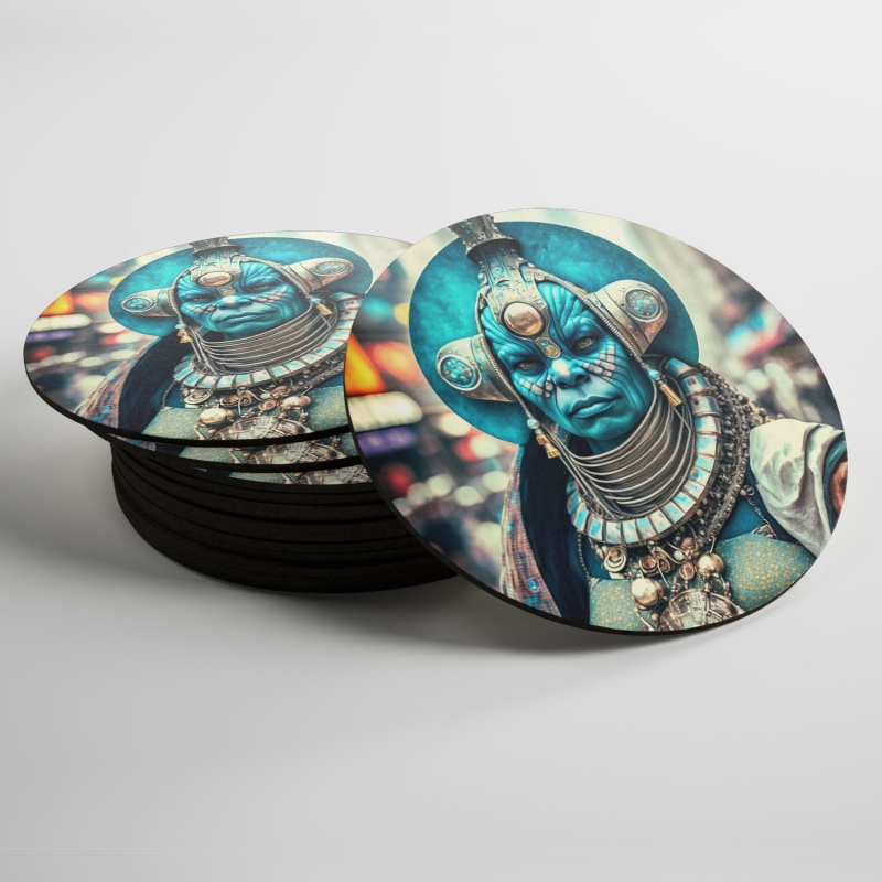 Podtácky Fantasy vesmírný tvor