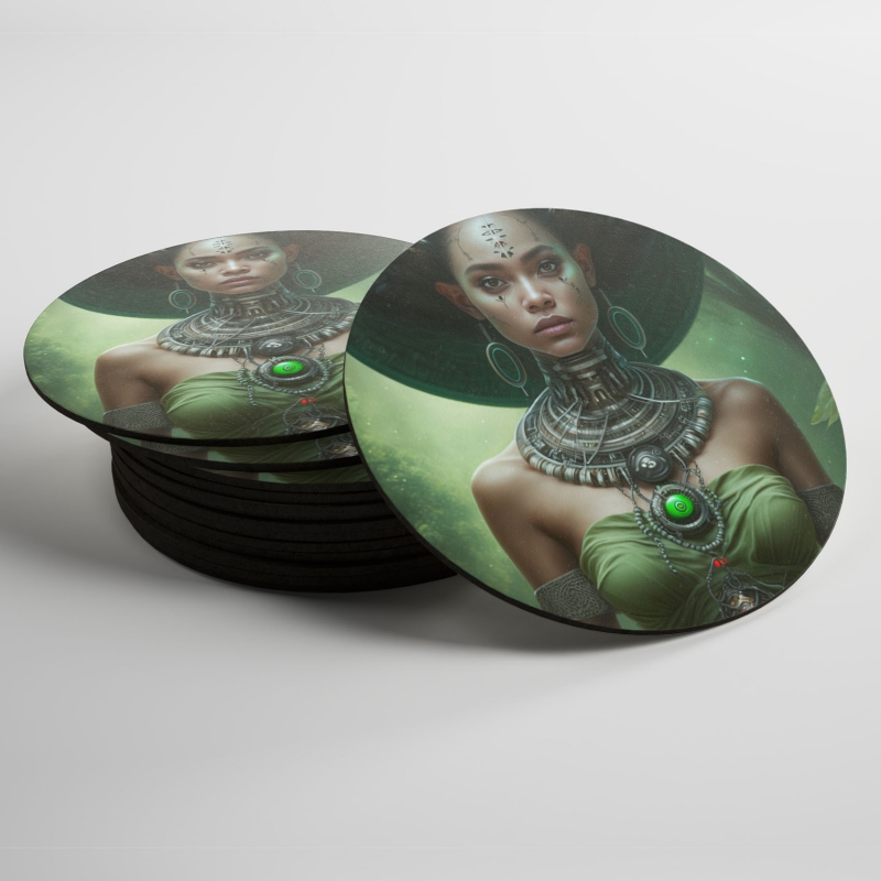 Podtácky Fantasy vesmírná cestovatelka 3