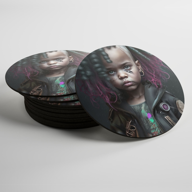 Podtácky Punkrock holčička