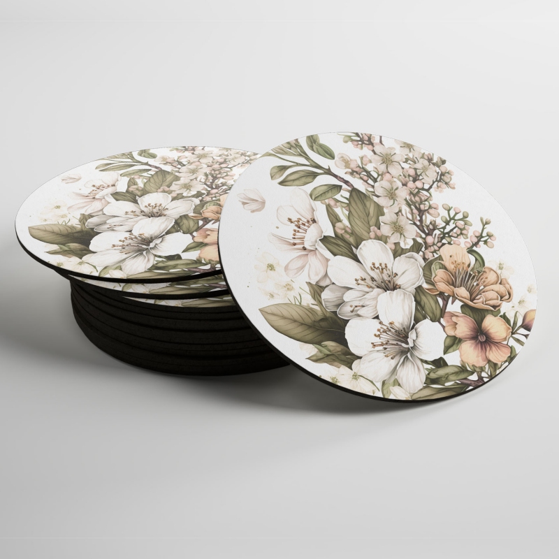 Podtácky Květinový herbář 5