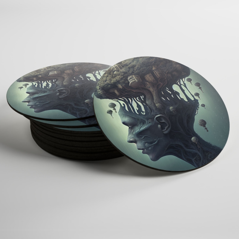 Podtácky Tvář  lesa 3