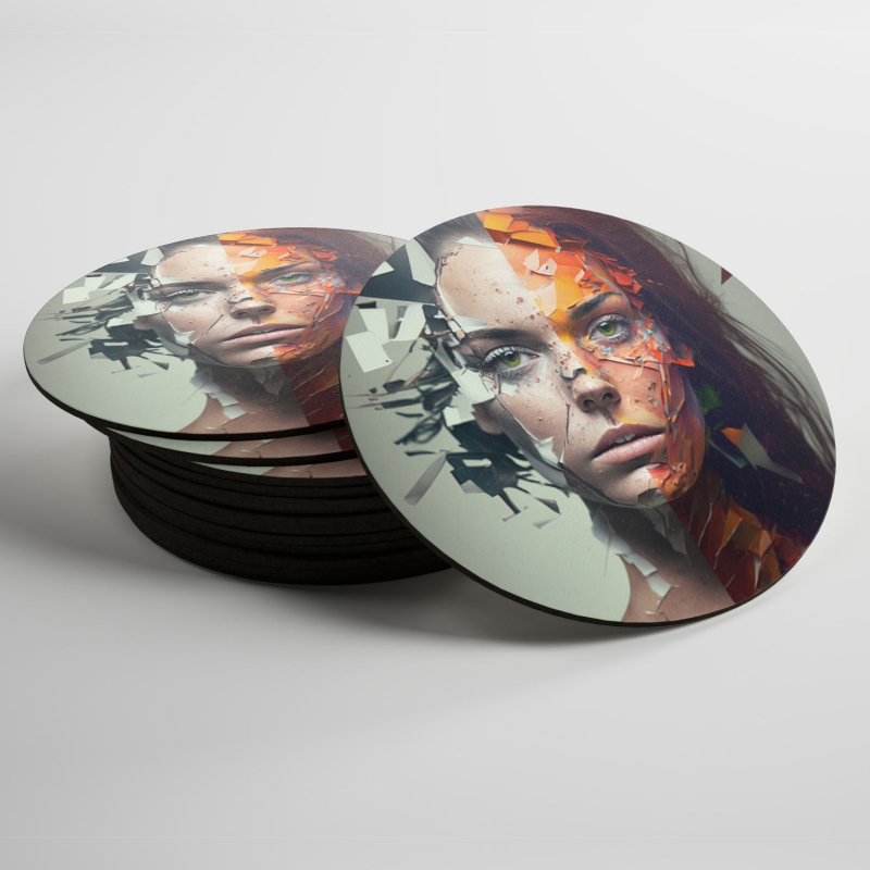 Podtácky Loupající se barva 1