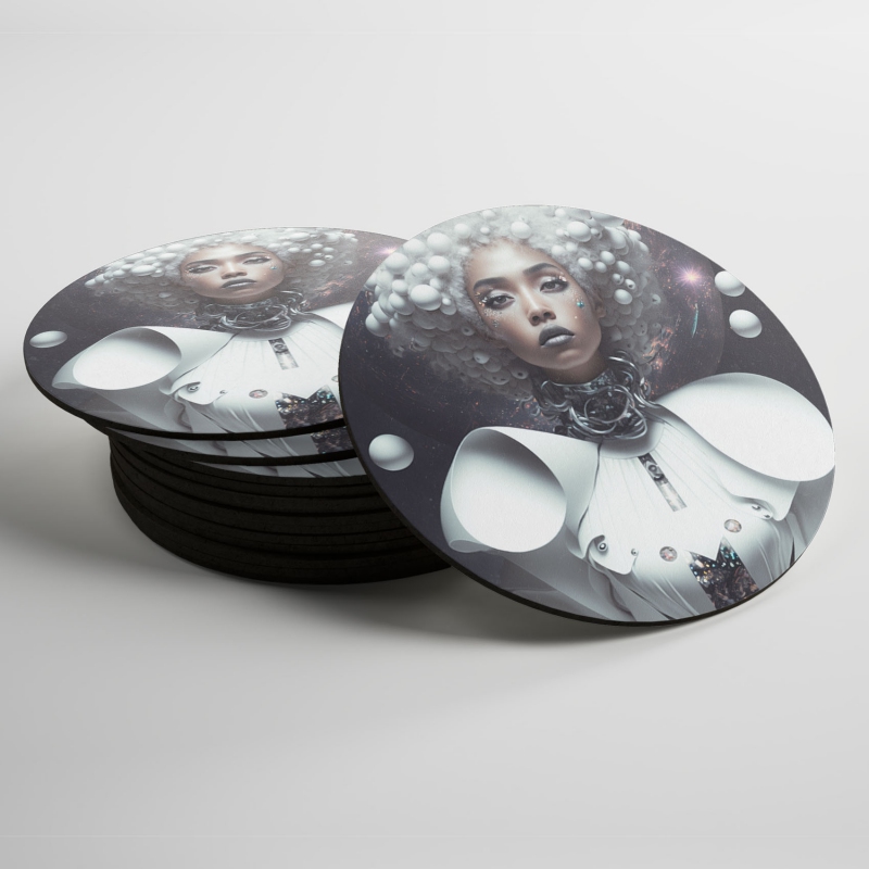 Podtácky Fantasy vesmírná vládkyně 1