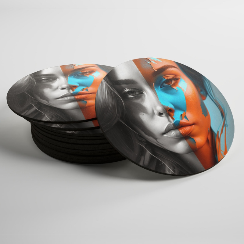 Podtácky Loupající se barva