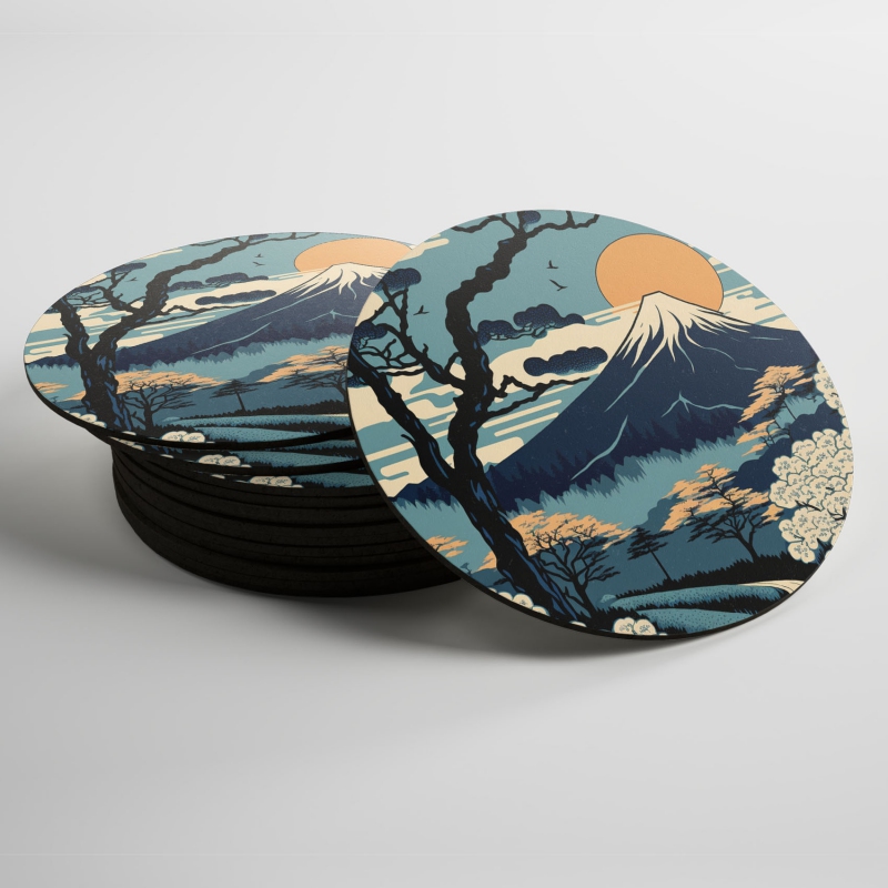 Podtácky Slunce nad Fuji 2