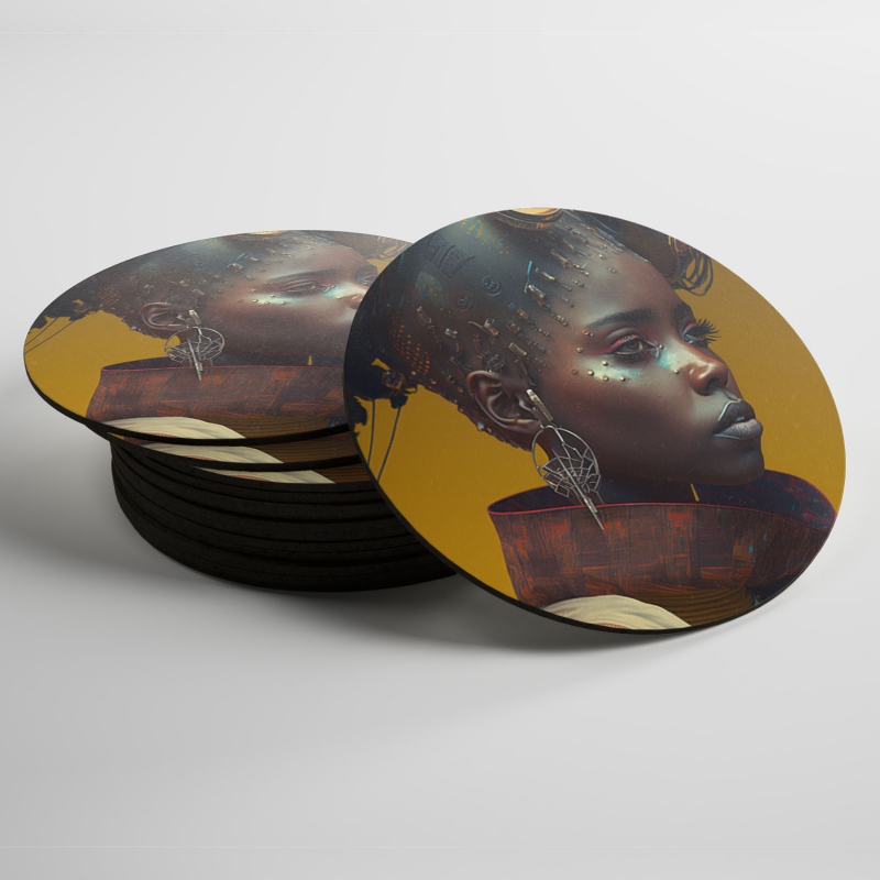 Podtácky Fantasy vesmírná dívka 1