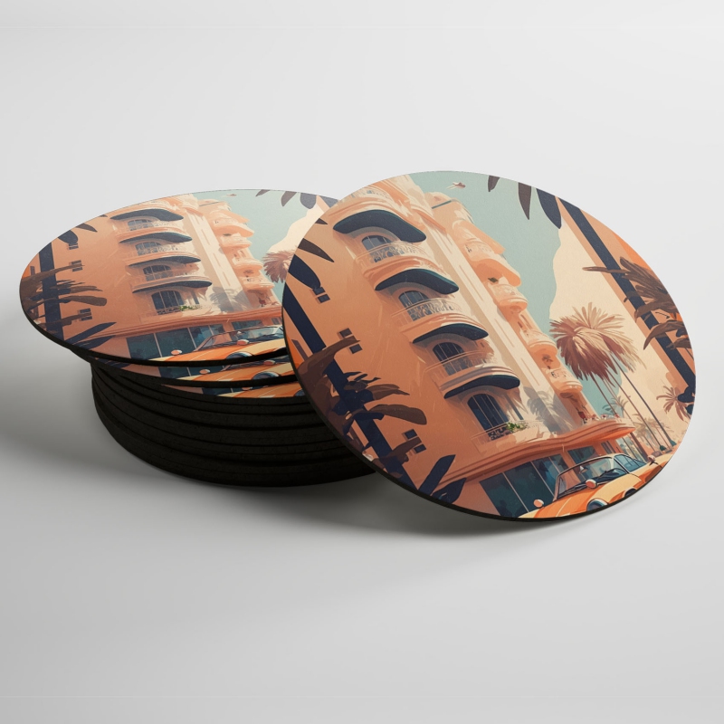 Podtácky Retro Miami