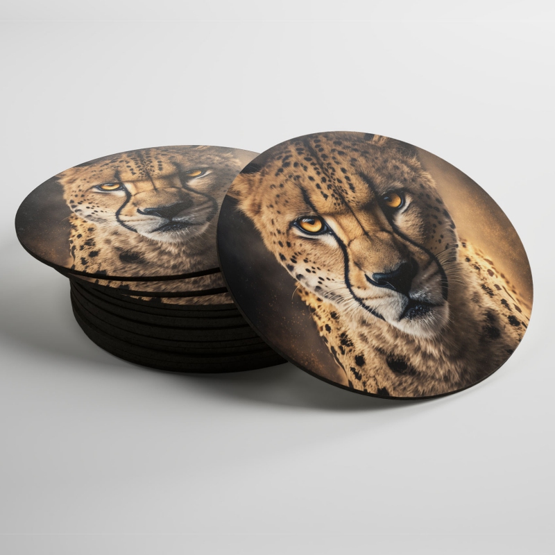 Podtácky Gepard na lovu