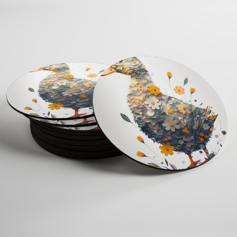 Podtácky Květinová kachna