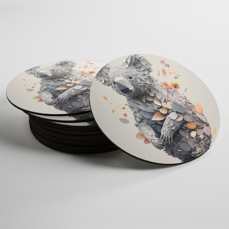 Podtácky Květinová koala