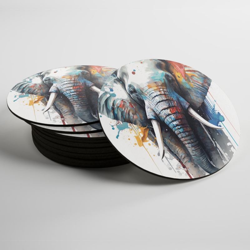 Podtácky Graffiti slon