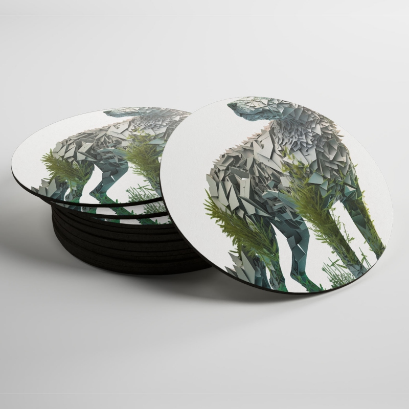 Podtácky Přírodní vlk